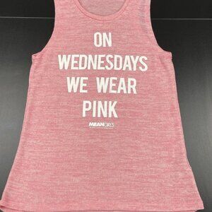 Women's Pink Graphic Tank Top